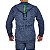 Jaqueta De Moletom Com Ziper Adulto Azul Mescla Yellowl G - Imagem 6