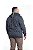 Jaqueta De Moletom Com Ziper Adulto Azul Mescla Yellowl P - Imagem 2