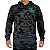 Blusa De Moletom Adulto Camuflada Preto Yellowl G - Imagem 2