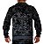 Blusa De Moletom Adulto Camuflada Preto Yellowl G - Imagem 3