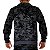 Blusa De Moletom Adulto Camuflada Preto Yellowl P - Imagem 3