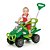 Carrinho Passeio Infantil Empurrador Pedal Bebe Cross Verde - Imagem 2