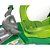 Carrinho Passeio Infantil Empurrador Pedal Bebe Cross Verde - Imagem 7