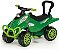 Carrinho Passeio Infantil Empurrador Pedal Bebe Cross Verde - Imagem 4