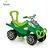 Carrinho Passeio Infantil Empurrador Pedal Bebe Cross Verde - Imagem 9