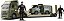 Caminhão Plataforma 82cm + Carro Comandos C/ Soldados - Omg - Imagem 3