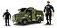 Caminhão Plataforma 82cm + Carro Comandos C/ Soldados - Omg - Imagem 10