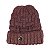 Touca Feminina Forrada de pelinho Gorro de inverno Marrom - Imagem 1