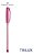 CANETA ESFEROGRAFICA FABER CASTELL ROSA - Imagem 1