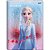 CADERNO CAPA DURA JANDAIA FROZEN II 96 FOLHAS - Imagem 1