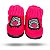 Bota Pantufa Infantil N 29/30 Coruja Rosa - Imagem 3