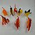 Kit 8 Dinossauro De Borracha Miniatura Brinquedo Jurassic - Imagem 1