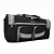 Bolsa Sacola Viagem Media 40 L Cor:Cinza - Imagem 3