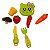 Brinquedo Comidinha Feira Fruta Velcro Masterchef 8 Peças - Imagem 2