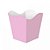 Mini Cachepô Liso Rosa C/10 Unidades KARIN FESTAS - Imagem 1