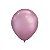 Balão N9 Metallic Rosa c/25 São Roque - Imagem 2