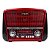 RADIO PORTATIL RECARREGAVEL AM/FM/USB/SD ELITE - Imagem 1