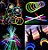 Pulseira Neon Alto Brilho Fluorescente - Tubo C/100 Unidades - Imagem 3