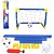 Kit Futebol Gol Mini Trave Com Rede + Bola Infantil - Imagem 2