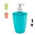 Saboneteira Porta Sabonete Liquido De Plastico Colors 350ml - Imagem 5