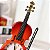 Relogio Despertador de Mesa Decorativo de Plastico Violino - Imagem 4