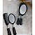 Kit Escova de Cabelo Pente Espelho 2 Peças - Imagem 1
