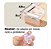 Kit 04 Protetor de Quina, Canto COR: Transparentes Silicone - Imagem 8