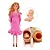 BONECA BELLA GRAVIDA COM FAMILIA ANDADOR E ACESSORIOS - Imagem 8