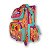 MOCHILA BOLSA DE RODINHA INFANTIL MEDIA CHENSON PICOLE - Imagem 3