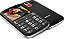 Celular Blu Joy Dual Sim para idoso tecla grande Preto - Imagem 7
