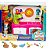 Cozinha Com Massinha De Modelar 13 Acessorios Divertoys Rosa - Imagem 1