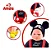 BONECO MICKEY MOUSE RECEM NASCIDO CLASSIC DOLLS ROMA - Imagem 7