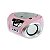 RADIO MICRO SYSTEM TOCA CD USB BLUETOOTH FM ROSA - Imagem 1