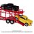 Caminhão Cegonheira Diamond Truck Com 3 Pick Up De Fricção - Imagem 6