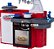 Cozinha Classic Cotiplas Pia Fogão Forno Acessorios Cor:Vermelho - Imagem 3