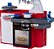 Cozinha Classic Cotiplas Pia Fogão Forno Acessorios Cor:Vermelho - Imagem 2