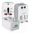 Adaptador Universal De Tomada Plug P/ Viagem Uk Eua Europa - Imagem 1
