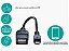 Cabo Otg Adaptador Micro Usb V8 Pendrive Celular INOVA - Imagem 2