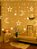 CASCATA 170 LEDS LUA ESTRELA 8F 3X1 M 110V FIO TRANSPARENTE - Imagem 1