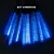 Jogo 8 Tubo Snow Led 30cm Chuva Meteoro Cascata Azul 288 LEDS - Imagem 3