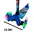 PATINETE INFANTIL 3 RODAS AJUSTAVEL COM LED HOMEM ARANHA - Imagem 6