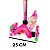 PATINETE INFANTIL 3 RODAS AJUSTAVEL COM LED BARBIE - Imagem 6