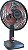 Ventilador de Mesa Mallory Elegance Rosê 30 cm 4 PAs 3 Velocidades 42W - Imagem 2