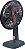 Ventilador de Mesa Mallory Elegance Rosê 30 cm 4 PAs 3 Velocidades 42W - Imagem 5