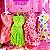 BONECA BELLA COM KIT DE UNHAS CILIOS VESTIDOS E ACESSORIOS - Imagem 6