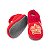 Pantufa Infantil com solado N° 21 AO 30 Vermelho - Imagem 3