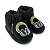 Pantufa Infantil com solado N° 21 AO 30 Preto - Imagem 4