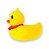 Pato De Borracha Para Banheira Kit Com 3 patinho - Imagem 4