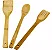 KIT DE TALHERES DE BAMBU 3 PECAS - Imagem 3