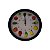 RELOGIO DE PAREDE DE FRUTAS 24cm - Imagem 1